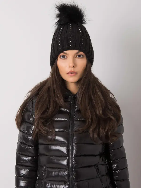 RUE PARIS Cap-JK-CZ-22.93-black