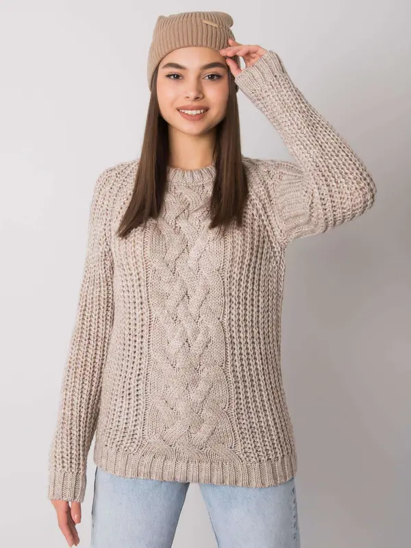 RUE PARIS Cap-JK-CZ-27.84P-dark beige