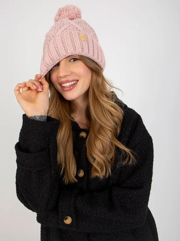RUE PARIS Cap-JK-CZ-31.18-light pink