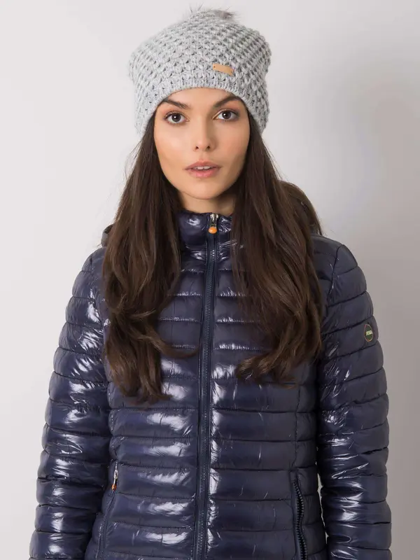 RUE PARIS Cap-JK-CZ-32.15-grey