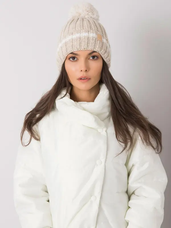 RUE PARIS Cap-JK-CZ-35.92-beige