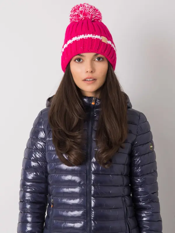 RUE PARIS Cap-JK-CZ-35.92-fuchsia
