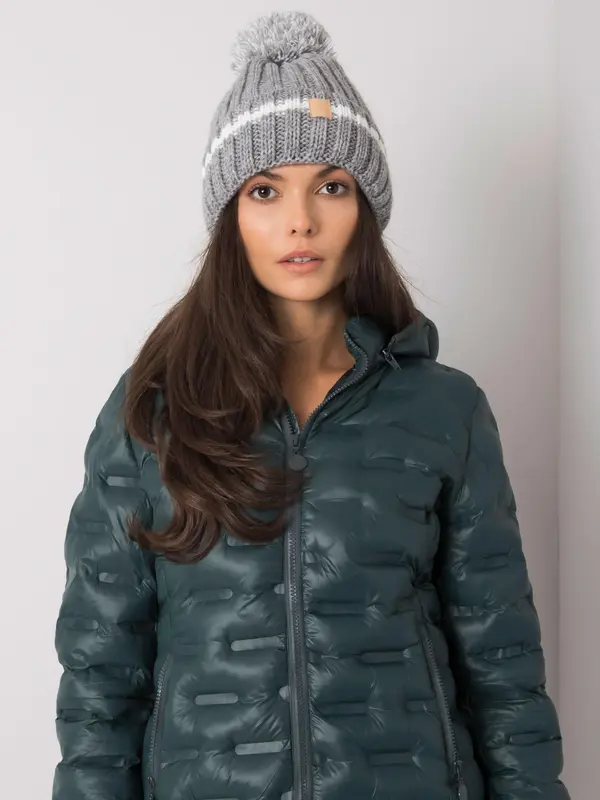 RUE PARIS Cap-JK-CZ-35.92-grey