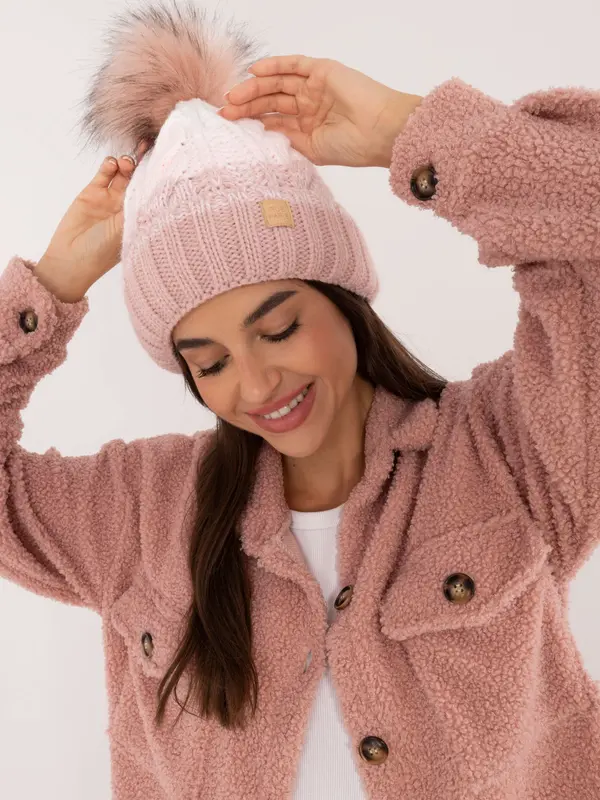 RUE PARIS Cap-JK-CZ-52.31-light pink