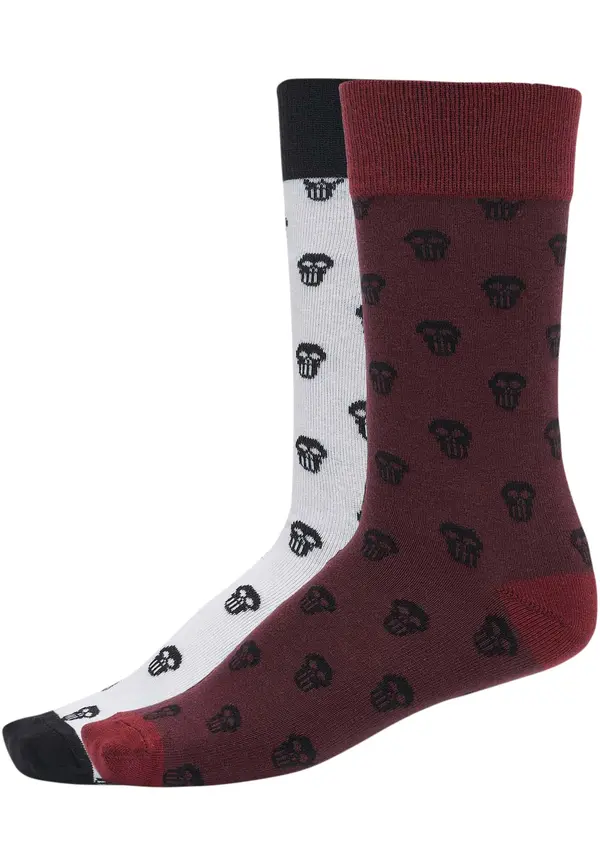 Urban Classics Čarape s lubanjama, 2 komada