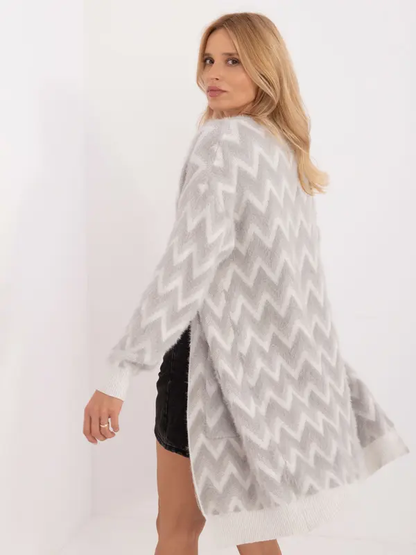 Wool Fashion Italia Cardigan-AT-SW-2340-A.00-Grey