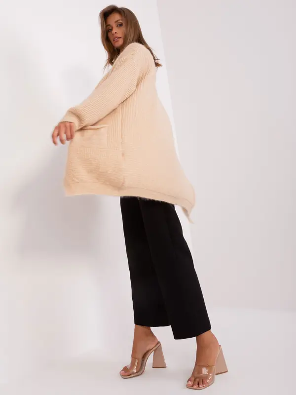 Italy Moda Cardigan-DHJ-SW-1009.09P-Beige