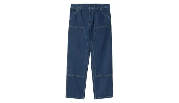 Carhartt Wip Carhartt WIP hlače do koljena s dvostrukim uzorkom, plave