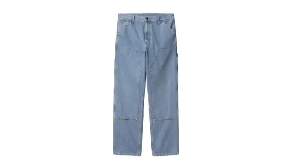 Carhartt Wip Carhartt WIP hlače s dvostrukim koljenima, plave