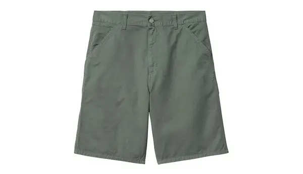 Carhartt Wip Carhartt WIP kratke hlače do koljena zelene boje