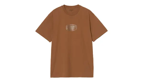 Carhartt Wip Carhartt WIP majica kratkih rukava s četiri zvjezdice, smeđa