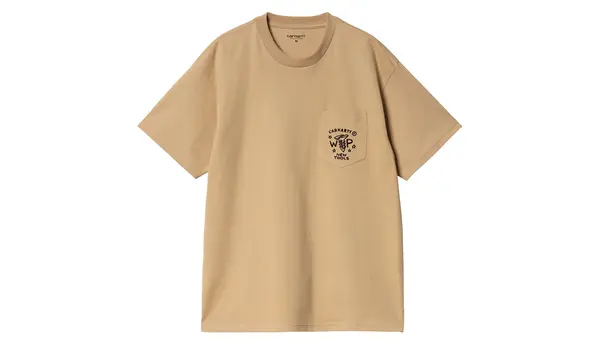 Carhartt Wip Carhartt WIP majica kratkih rukava s fragmentima i džepom