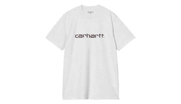 Carhartt Wip Carhartt WIP majica kratkih rukava s natpisom S/S siva