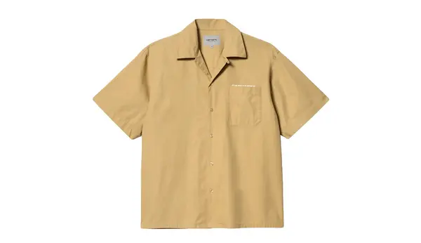 Carhartt Wip Carhartt WIP majica s natpisom žuta