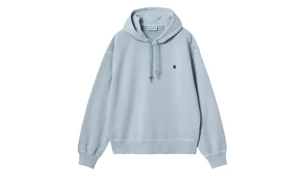 Carhartt Wip Carhartt WIP Ženska majica s kapuljačom boje prašnjavo ledeno plave