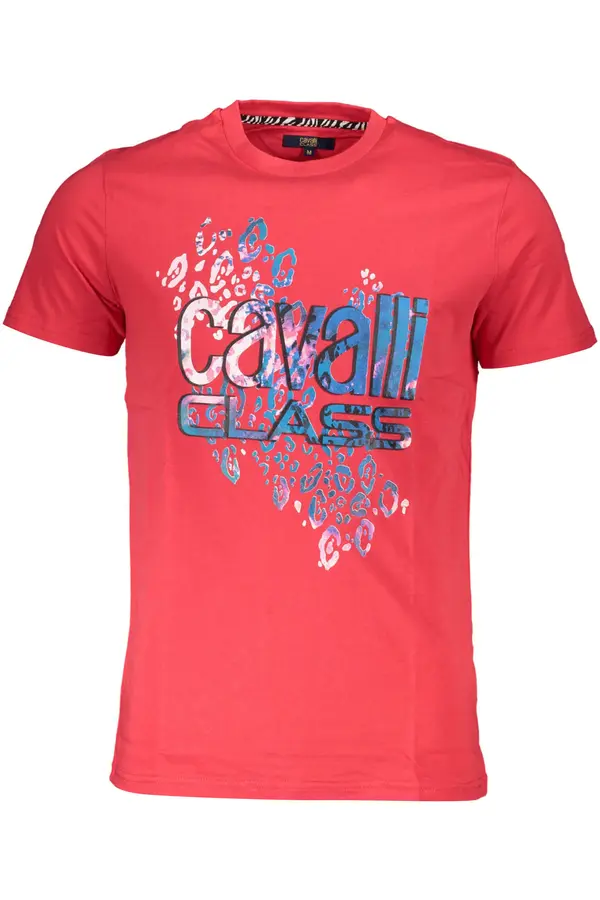 Cavalli Class CAVALLI CLASS majica kratkih rukava crvene boje