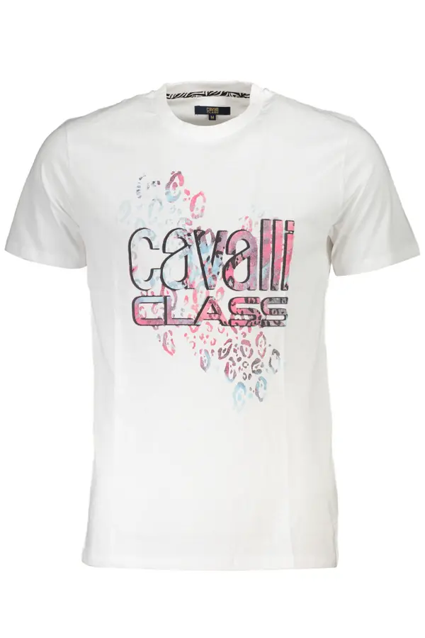 Cavalli Class Cavalli Class muška bijela majica kratkih rukava