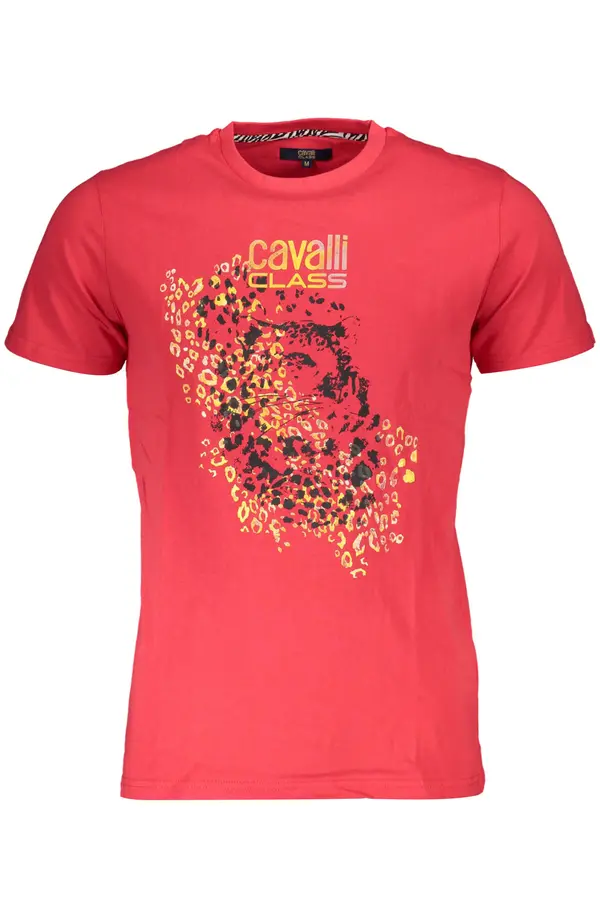 Cavalli Class CAVALLI CLASS muška majica kratkih rukava crvene boje