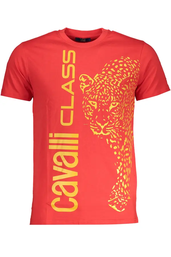 Cavalli Class Cavalli Class muška majica kratkih rukava crvene boje