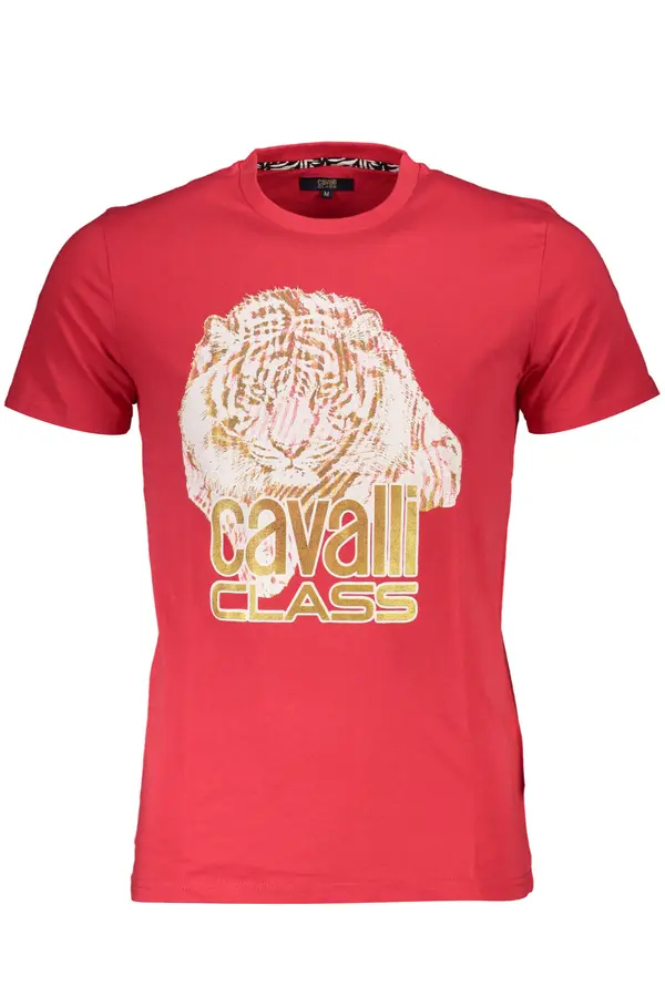 Cavalli Class CAVALLI CLASS muška majica kratkih rukava crvene boje