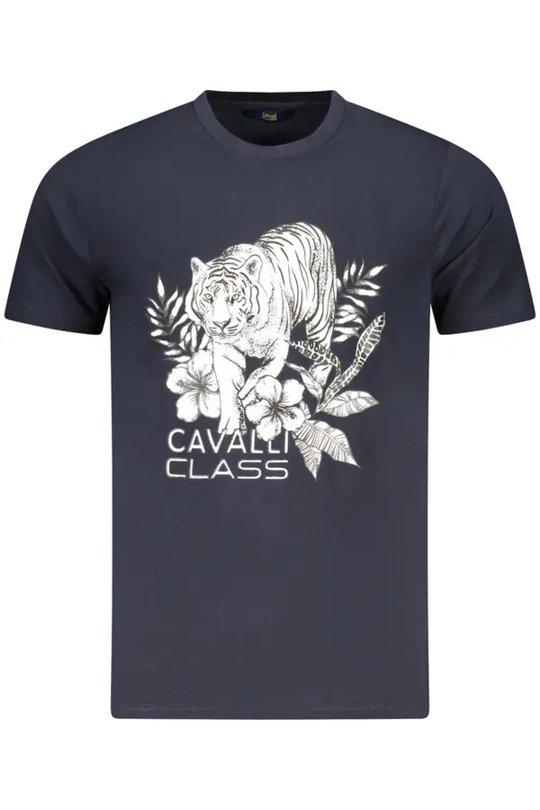 Cavalli Class CAVALLI CLASS muška majica kratkih rukava plave boje