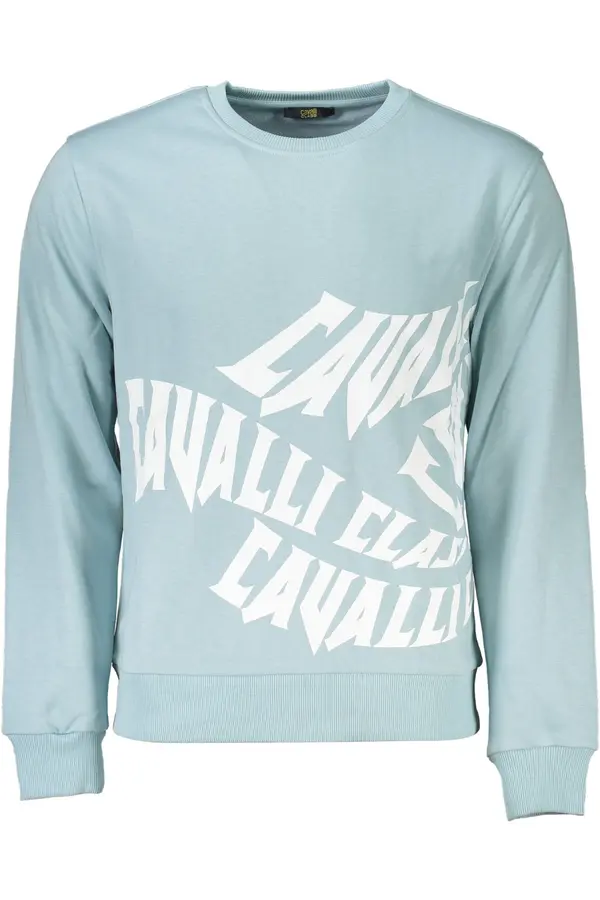 Cavalli Class CAVALLI CLASS svijetloplava majica s kapuljačom