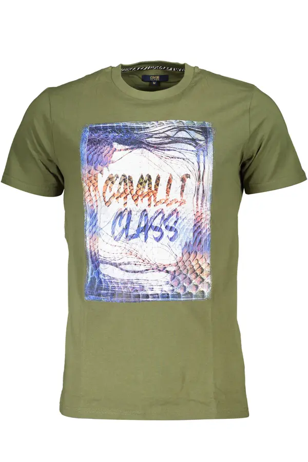 Cavalli Class CAVALLI CLASS zelena majica kratkih rukava