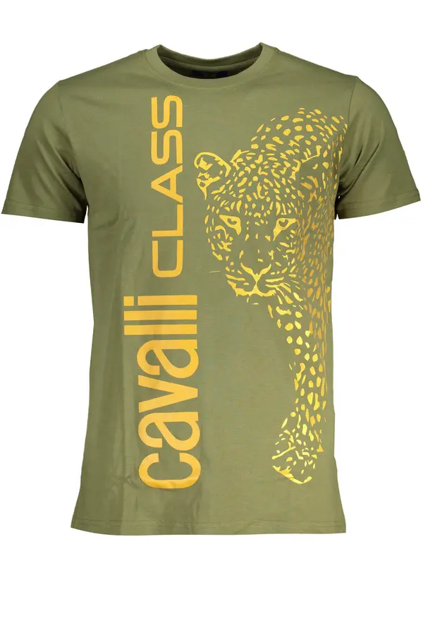 Cavalli Class CAVALLI CLASS zelena muška majica kratkih rukava