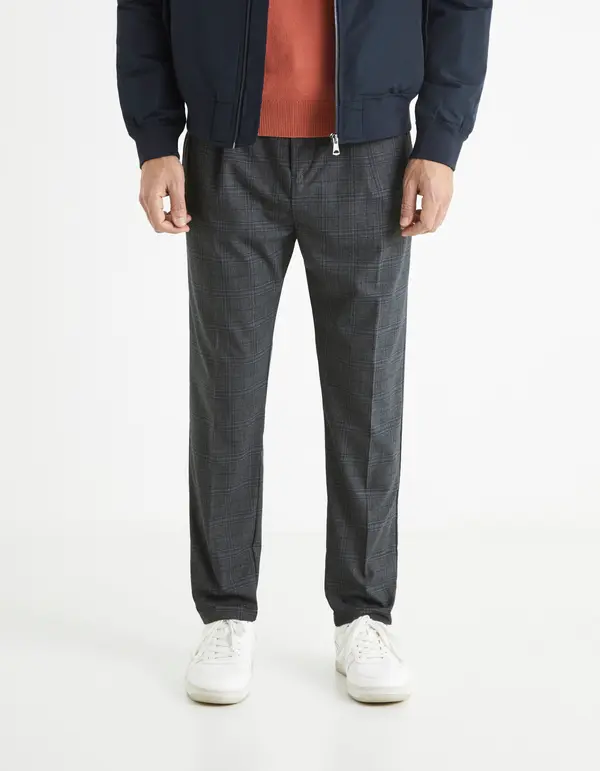 Celio Celio Avocheck Trousers - Mens