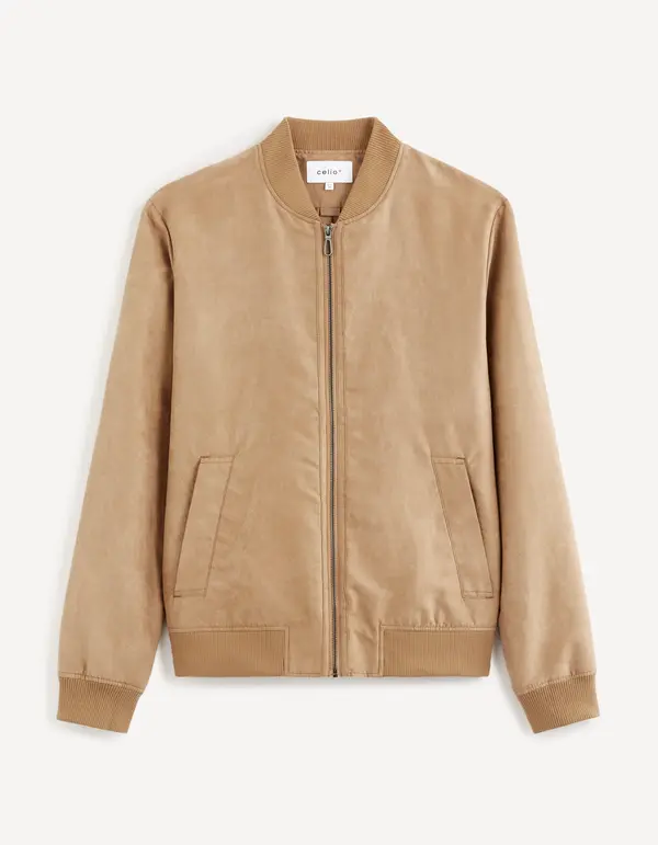 Celio Celio Bomber Budain in imitation suede - Mens