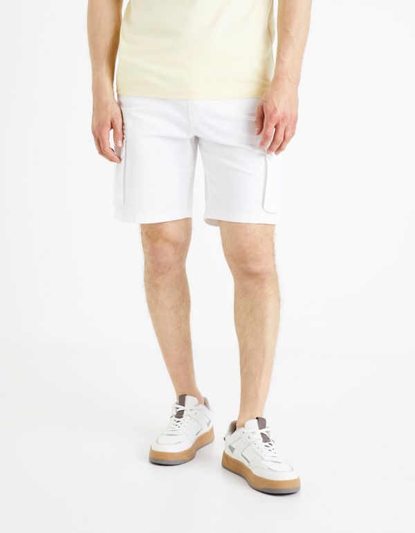 Celio Celio Canvas Cargo Shorts Doribm - Men