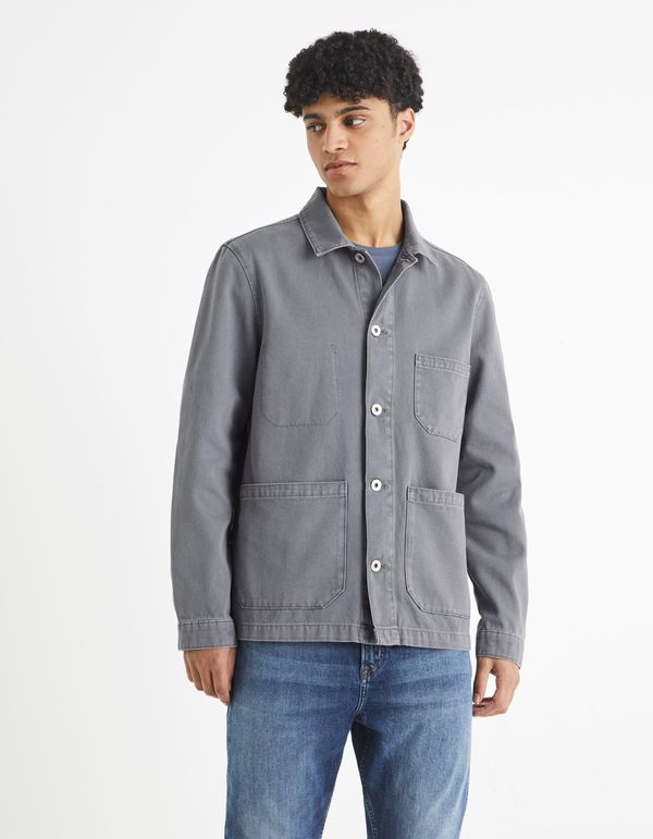Celio Celio Cotton Jacket Bucaps - Men