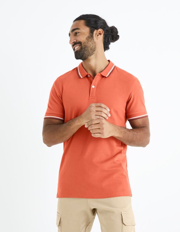 Celio Celio Cotton Polo majica Belina - Muškarci