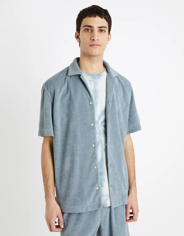 Celio Celio Dabob Terry Shirt - Mens