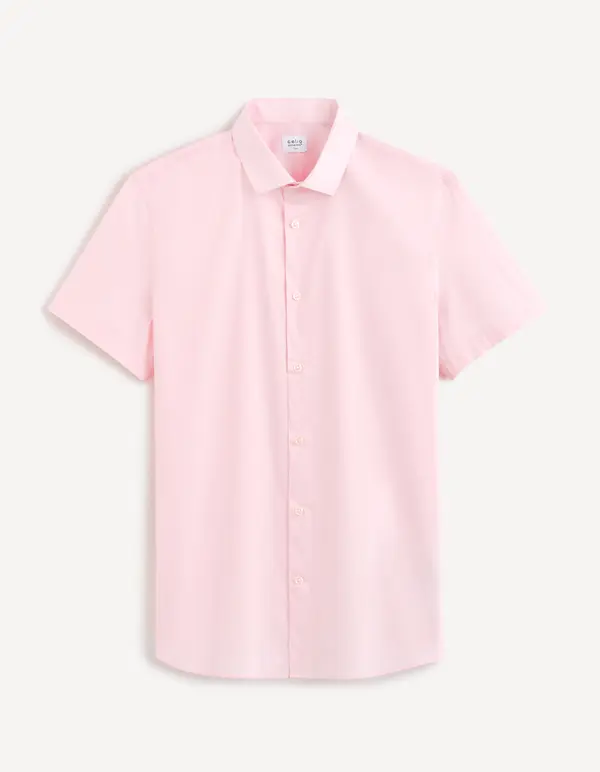 Celio Celio Daslim Short Sleeve Shirt - Mens