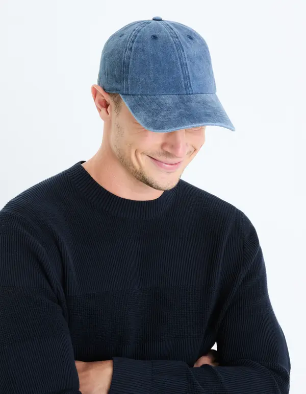 Celio Celio Denim Cap Gicapwash - Mens
