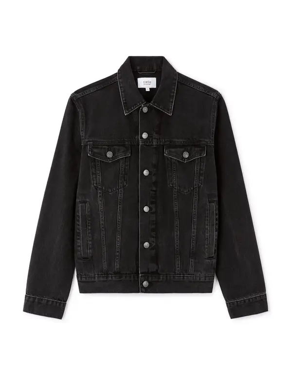 Celio Celio Denim Jacket Gudens - Mens