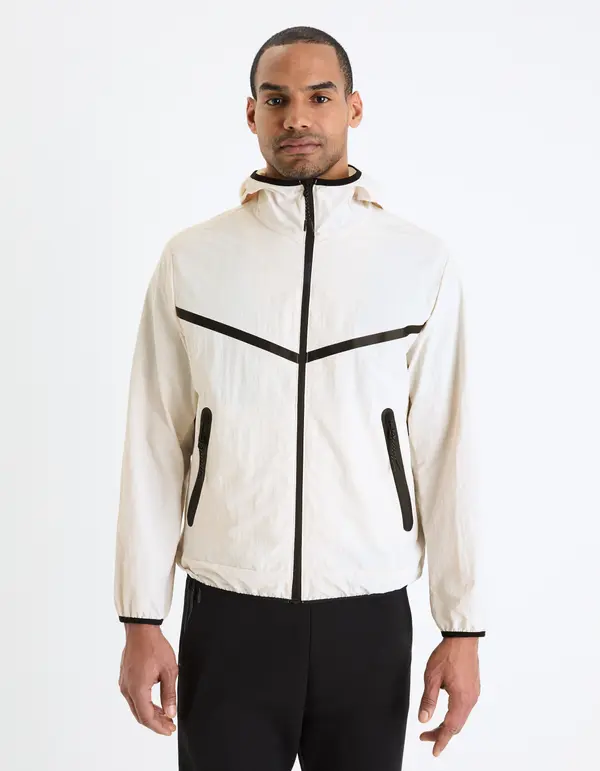 Celio Celio Hooded Jacket Gutrack - Mens