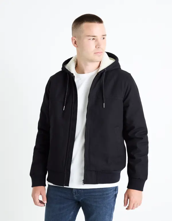 Celio Celio Hoodie Hoodie Sherpa Jacket - Mens