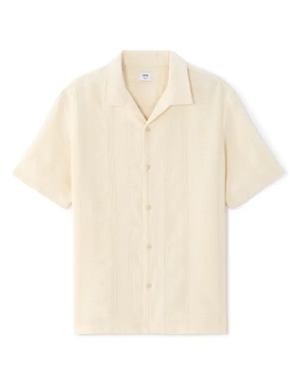 Celio Celio košulja s kubanskim ovratnikom