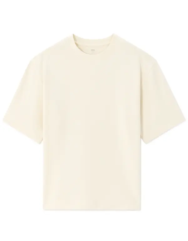 Celio Celio kremasta majica prevelikih dimenzija