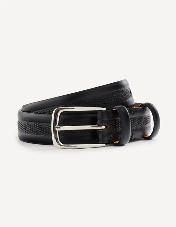Celio Celio Leather Belt Gisillage1 - Men's