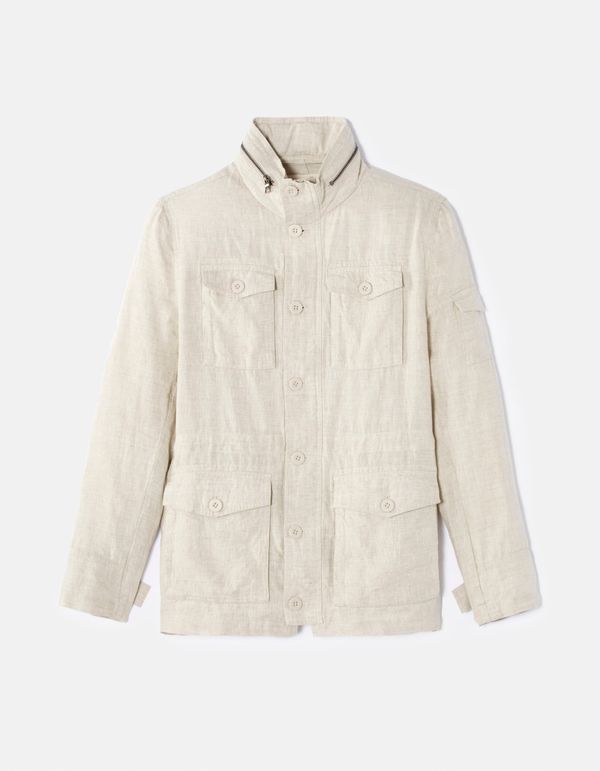 Celio Celio Linen Jacket Parka Gufari - Men