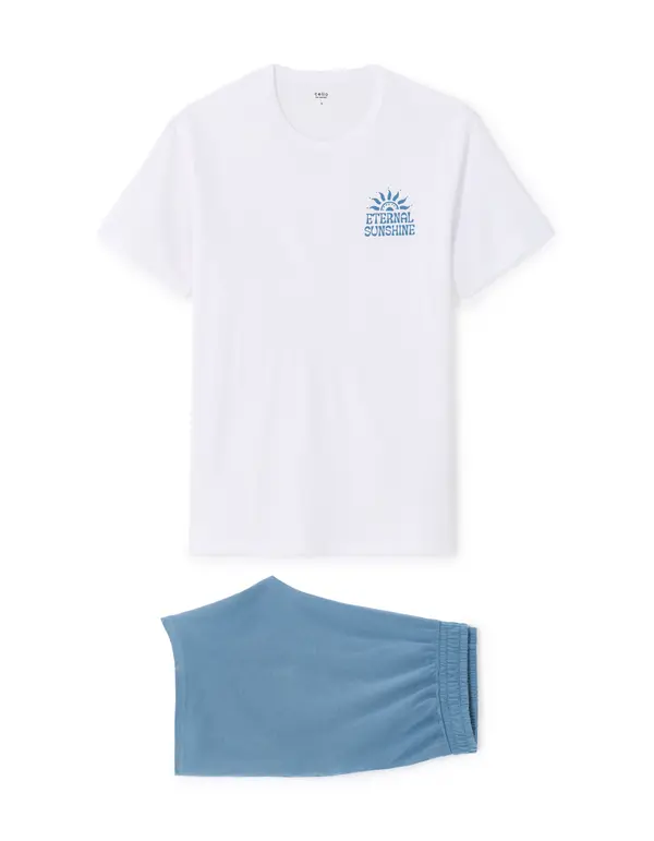 Celio Celio Lipyshine Pyjamas - Men's