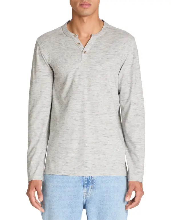 Celio Celio Long Sleeve T-Shirt Fegetiml - Mens