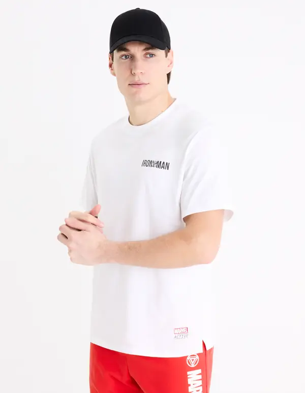 Celio Celio Marvel T-Shirt - Iron Man - Mens