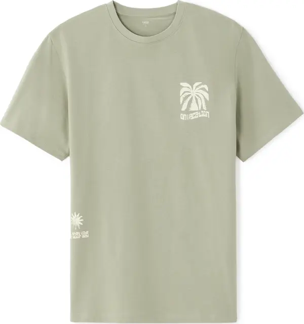 Celio Celio muška majica kratkih rukava Nenaif zelena
