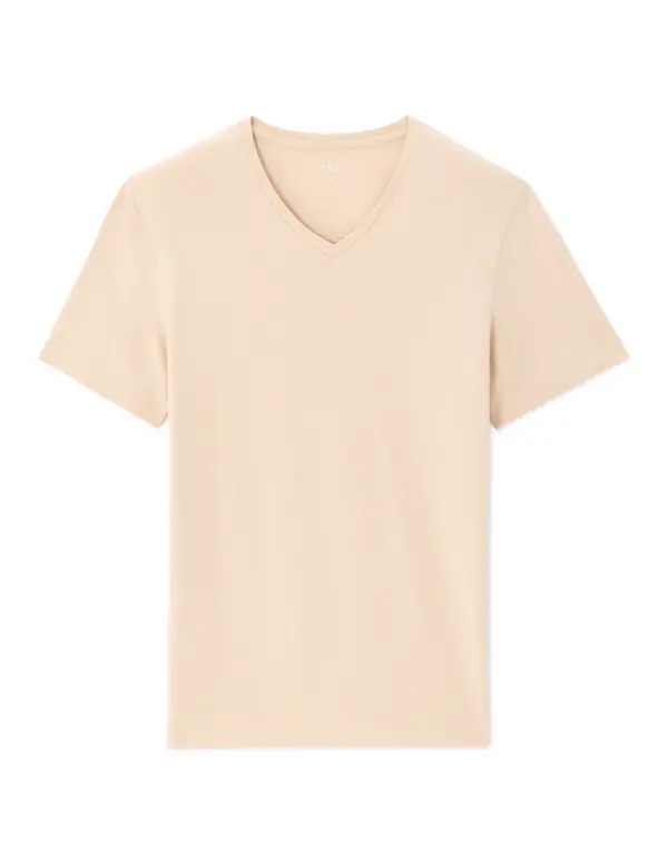 Celio Celio muška majica kratkih rukava s V-izrezom