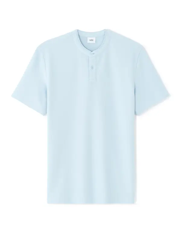 Celio Celio plava muška polo majica Gesohel