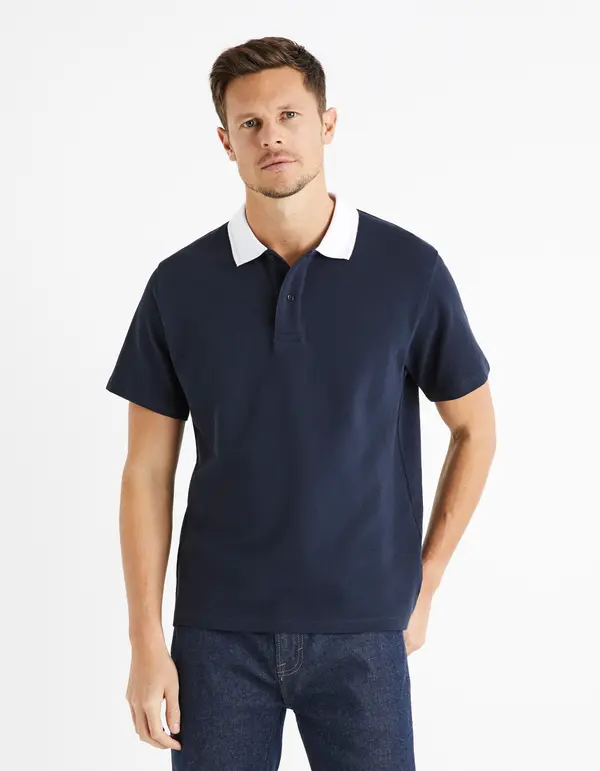 Celio Celio Polo Pique T-Shirt Derwin - Men's